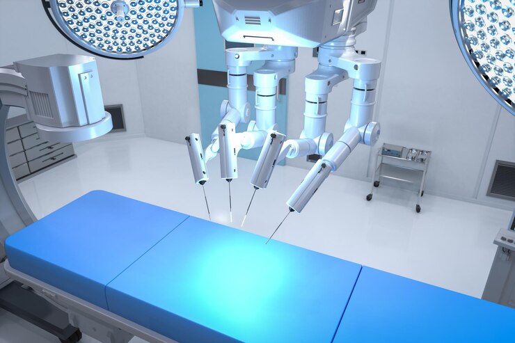 sala de cirurgia robotica